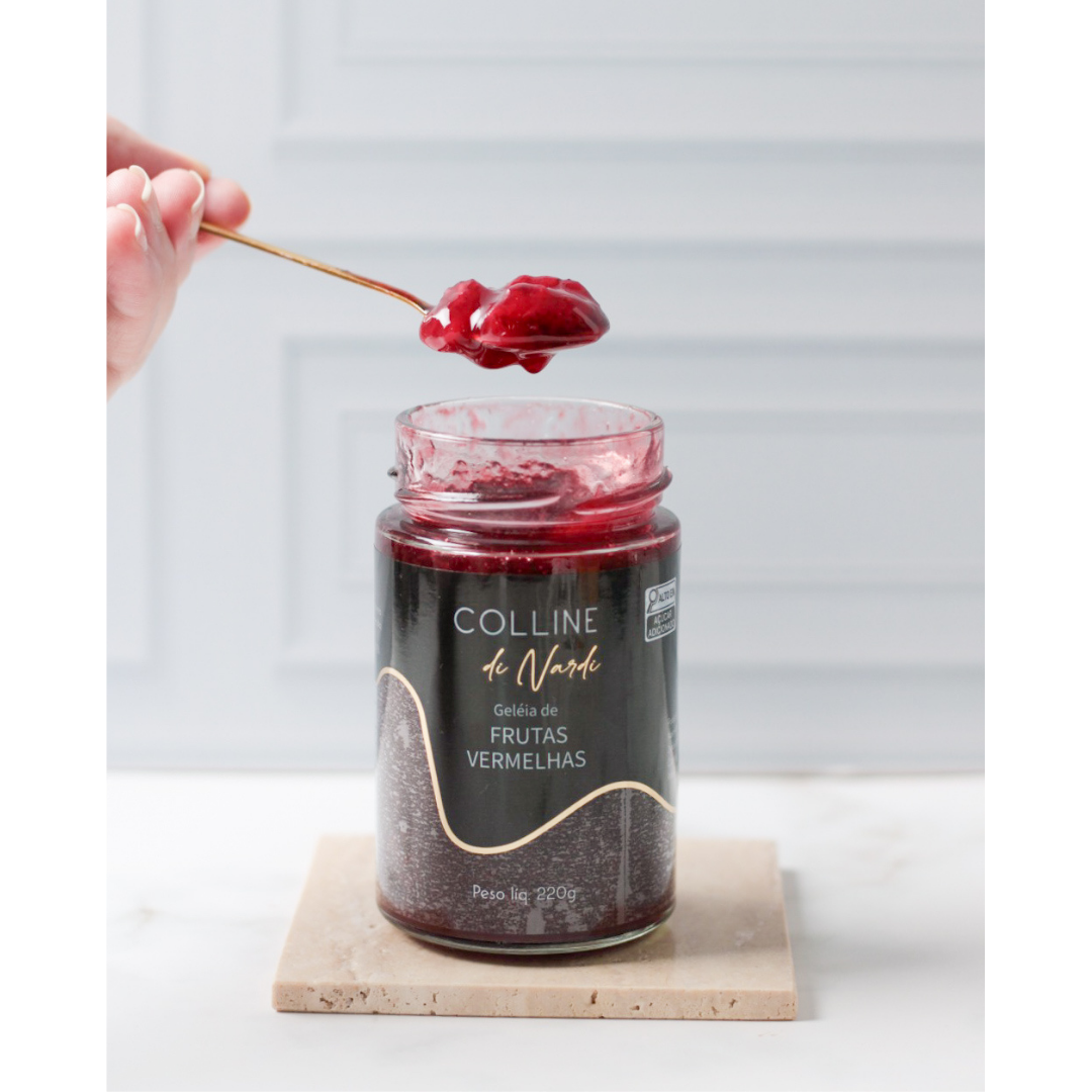 Geleia de Frutas Vermelhas Colline di Nardi 195g