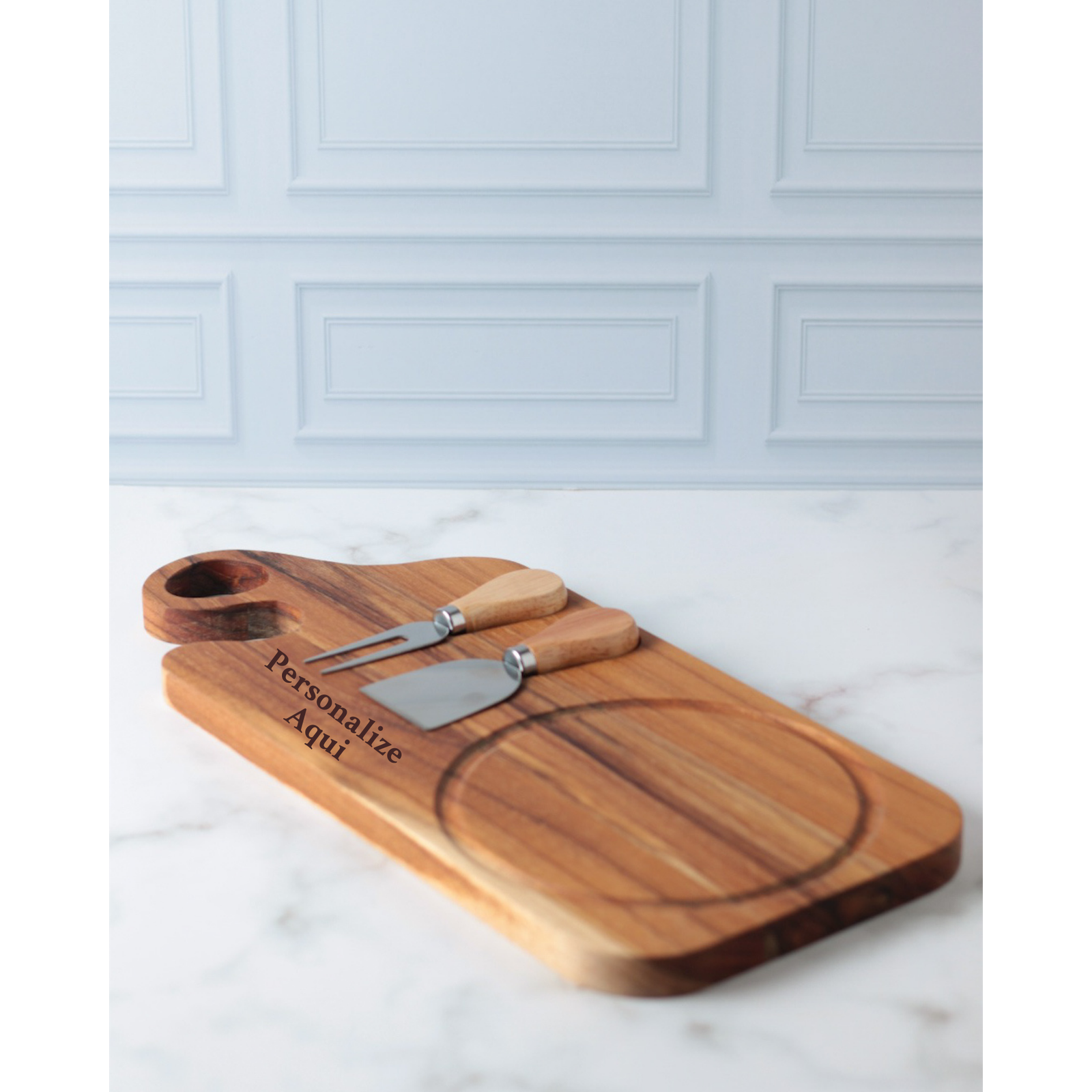 Tábua para Queijos c/ Acessórios Cozy