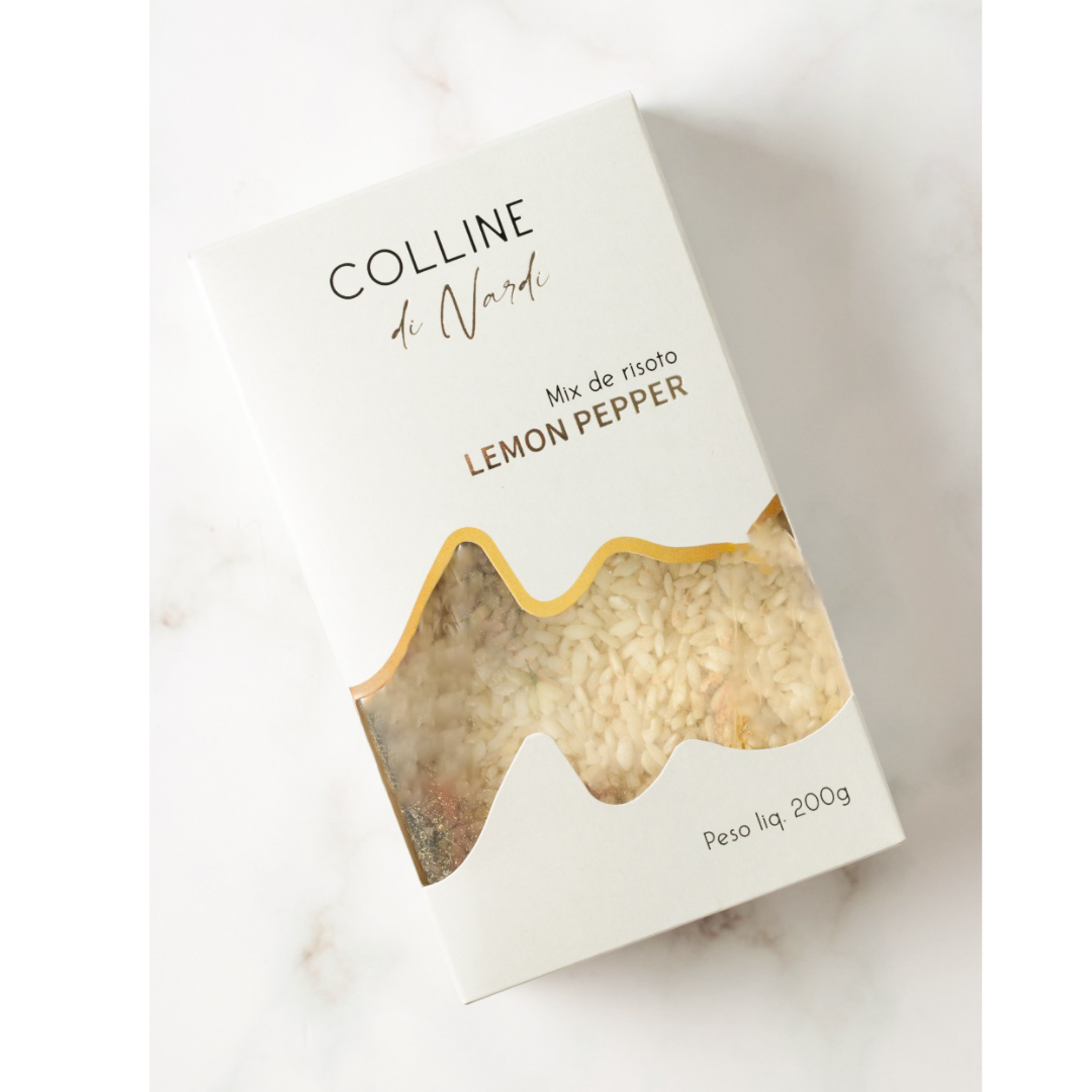 Mix de Risoto Lemon Pepper Colline di Nardi 200g
