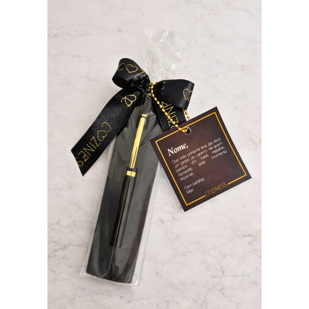 Caneta Metálica Roller Luxo Personalizada